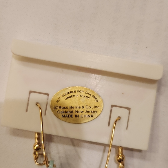 Russ Swing Into Spring baby yellow Chick earrings Vintage - Picture 3 of 8